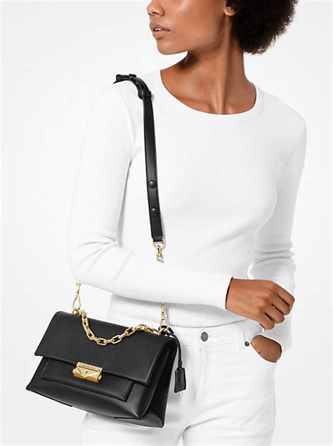 michael kors cece medium leather shoulder bag|cece medium studded shoulder bag.